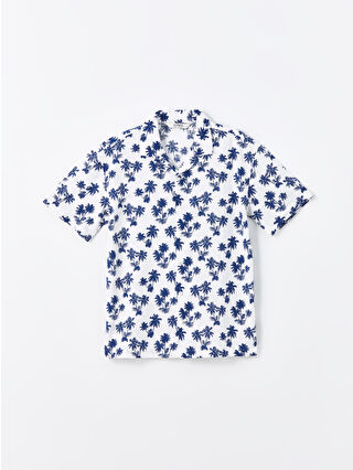 Navy Printed
