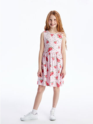 Açık Pembe Baskılı