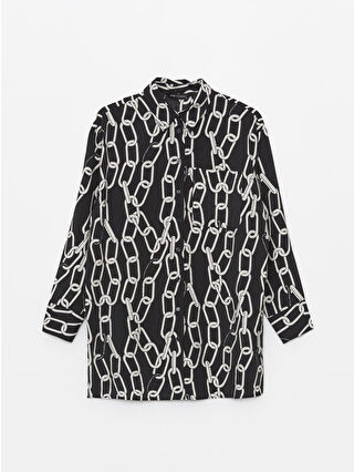 لون فانيلا مطبوع