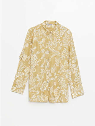 Dull Yellow Printed
