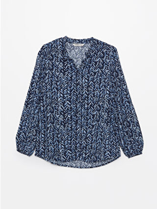 Navy Printed