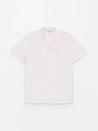 Uçuk Pembe Çizgili