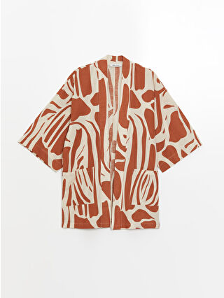 Burnt Orange Printed