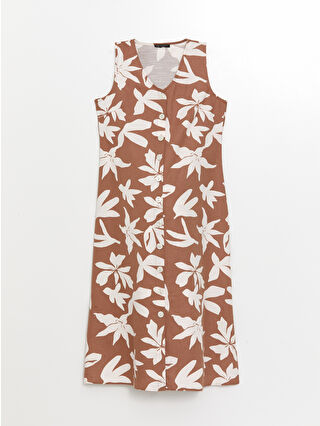 Brown Printed