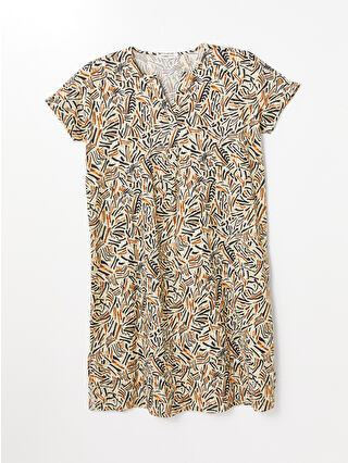 Navy Printed