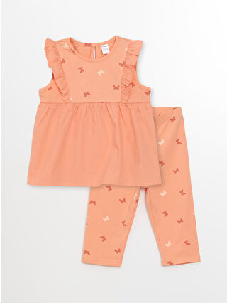 Light Orange Printed