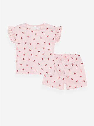 لون وردي فاتح مطبوع