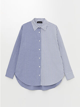 لون أزرق فاتر مخطط