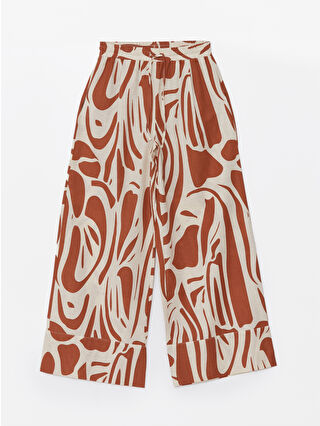 Burnt Orange Printed