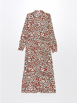 لون برتقالي مطبوع