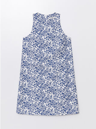 Uçuk Mavi Baskılı