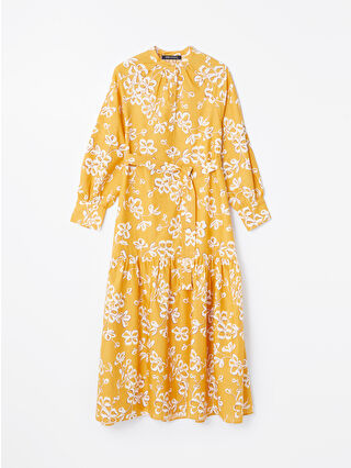 Dull Yellow Printed