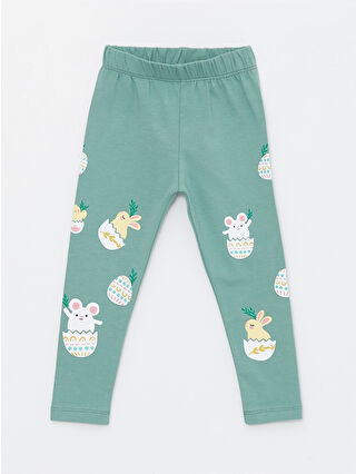 Açık Yeşil Baskılı