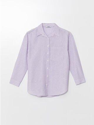 لون أرجواني داكن مخطط