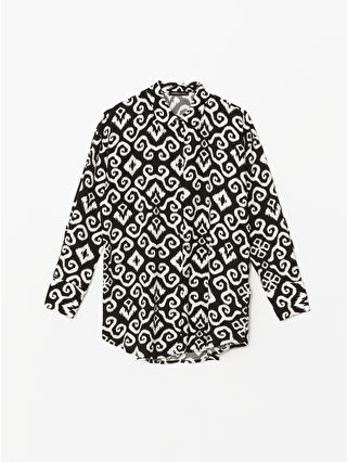 لون فانيلا مطبوع