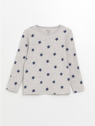 Gri Melanj Baskılı