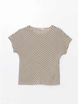 Beige Striped