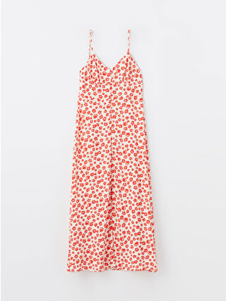 لون أحمر ساطع مطبوع