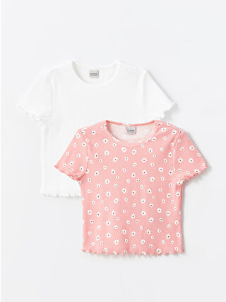 لون باستيل برتقالي مطبوع