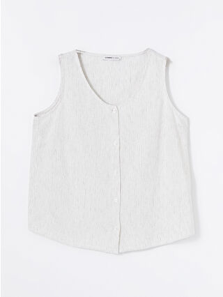 لون فانيلا مخطط