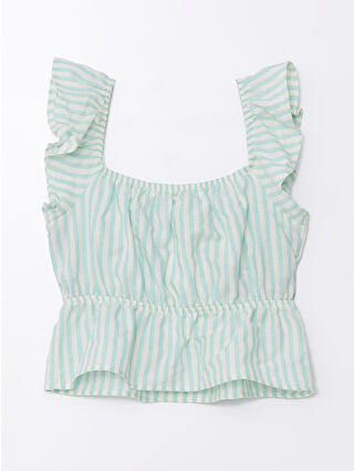 Açık Yeşil Çizgili