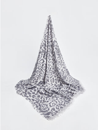 Açık Gri Baskılı