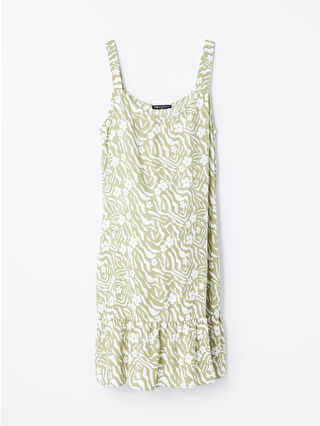 Khaki Printed