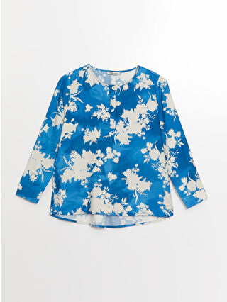 Navy Printed
