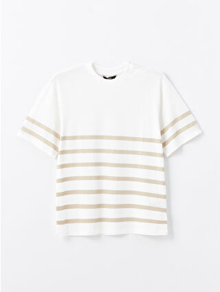 Beige Printed