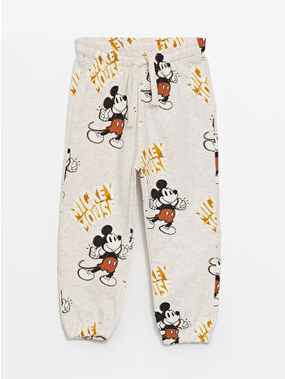 Beige Melange Printed