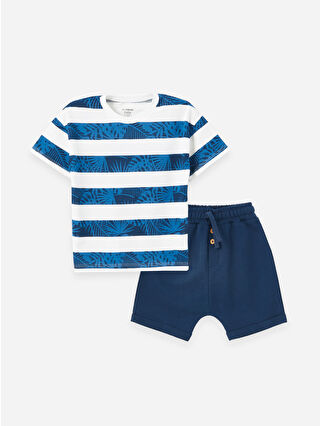 لون بترولي مطبوع