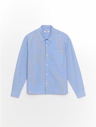 لون أزرق فاتر مخطط