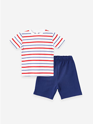 Optic White Striped