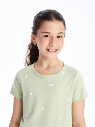 Nane Yeşili Baskılı