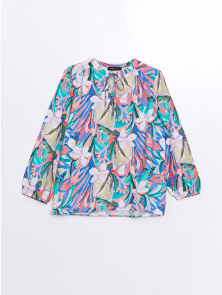 Navy Printed