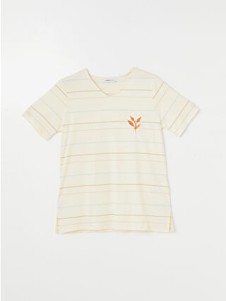 Ecru Striped