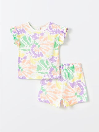 لون كريمي مطبوع