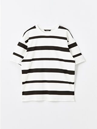 لون فانيلا مخطط