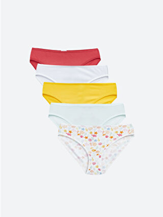 لون أبيض مطبوع