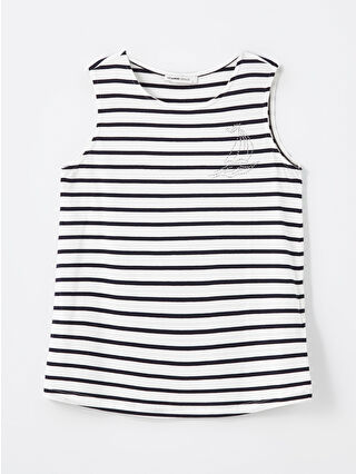 Navy Striped