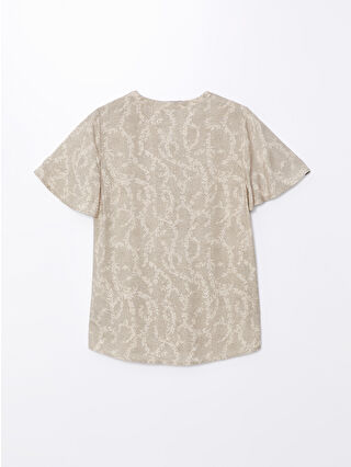 Beige Printed