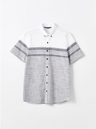 لون أزرق نيلي فاتح مخطط