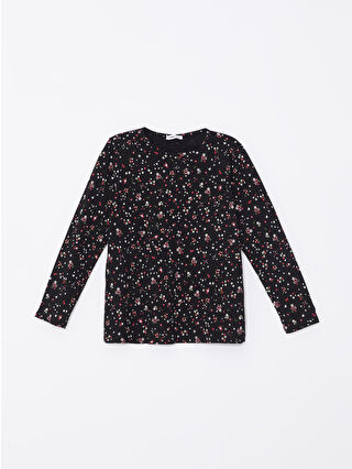 لون فانيلا مطبوع