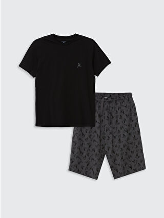 Black Printed