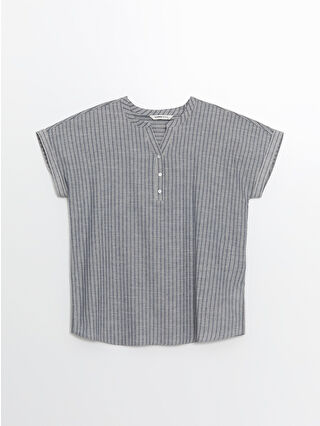 لون أزرق نيلي فاتح مخطط