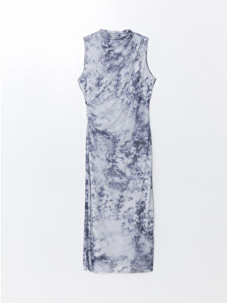 لون رمادي داكن مطبوع