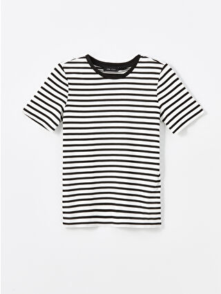 لون فانيلا مخطط