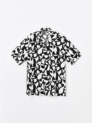 لون فانيلا مطبوع