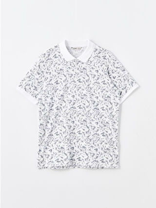 White Printed