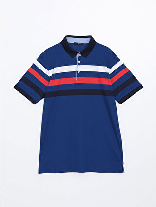 لون أزرق نيلي فاتح مخطط